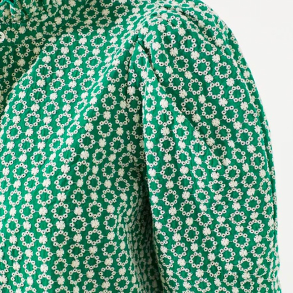 Greenbriar Eyelet Alicia Blouse NWT - Picture 4 of 11